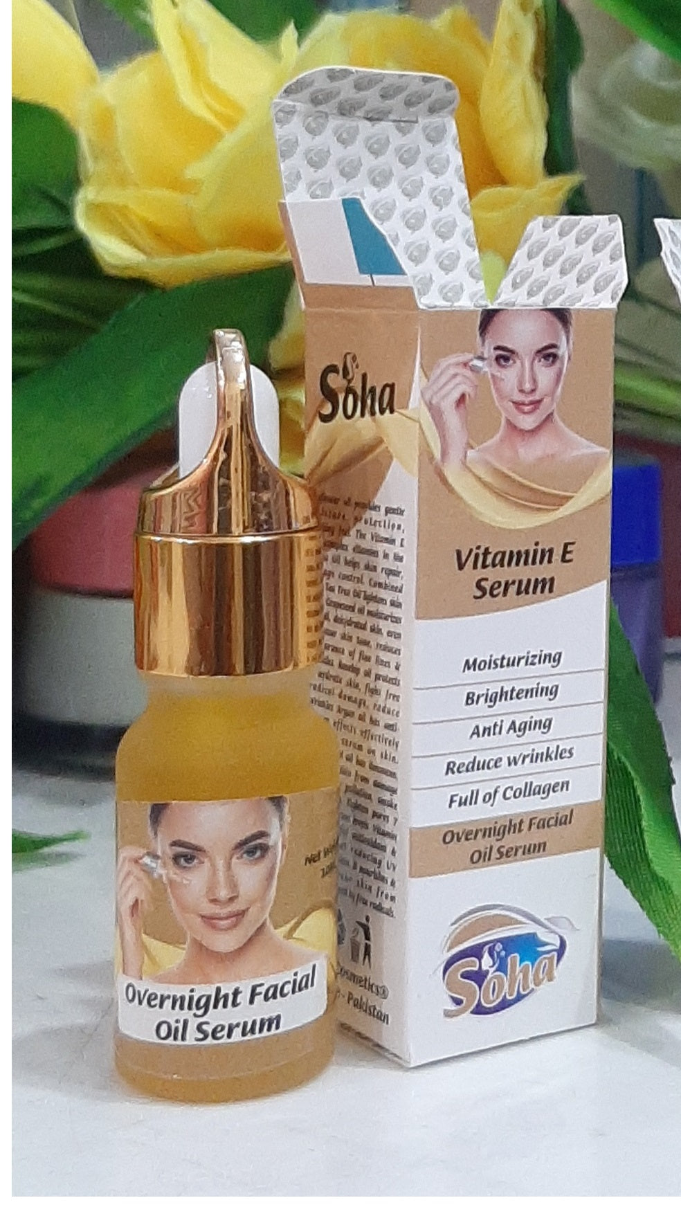 Is there any side effects of vitamin E serum?